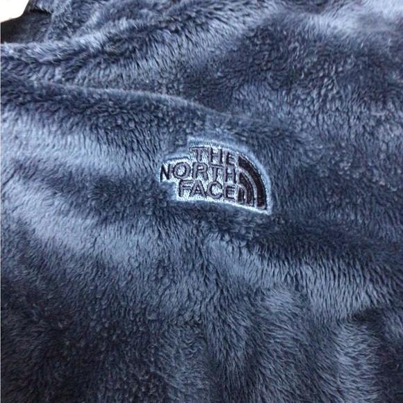 The North Face Navy Blue Fleece Jacket 3X Full Zip Pockets - Picture 7 of 10